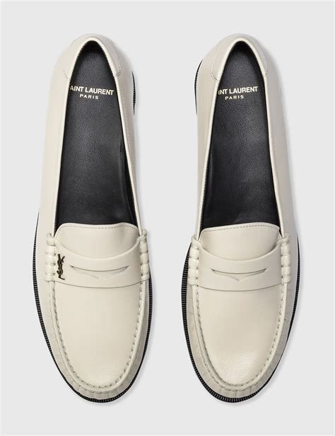 ysl womens loafers|saint laurent shoe laces.